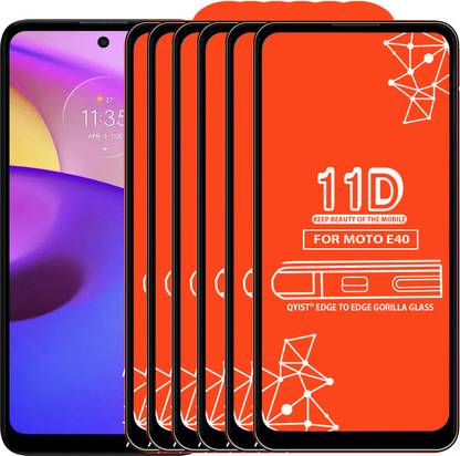 Qyist Edge To Edge Tempered Glass for Motorola E40