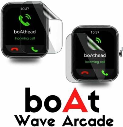 Aleena Edge To Edge Tempered Glass for Boat Wave Arcade 0.319