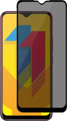 AuraX Edge To Edge Tempered Glass for vivo Y11 (Privacy Glass)