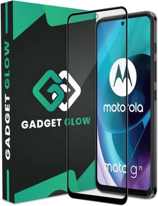 Gadget Glow Edge To Edge Tempered Glass for MOTOROLA G71, Moto G71, Moto G31, Moto G41 5G