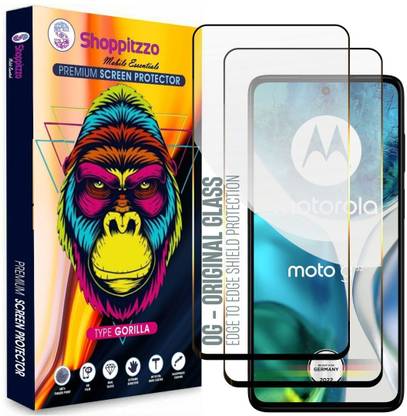 Shoppitzzo Edge To Edge Tempered Glass for MOTOROLA Moto Motorola G13|G14|G23|G32|G34|G53|G54|G62|G64|G73|G45|G55