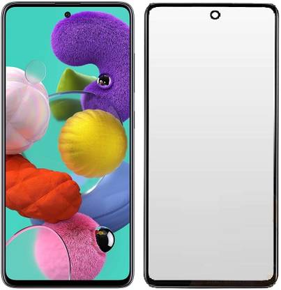 ECMERED Edge To Edge Tempered Glass for Samsung A51, Samsung M31, Samsung S20FE Matte