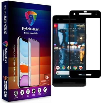 MyShieldKart Edge To Edge Tempered Glass for Google Pixel 2 (5 Inch)
