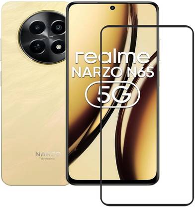 NKCASE Edge To Edge Tempered Glass for realme NARZO N65 5G, narzo n65 5g