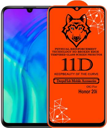 DeepzHub Edge To Edge Tempered Glass for Honor 20i
