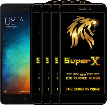 PFOAM Edge To Edge Tempered Glass for Mi Redmi 3S Prime