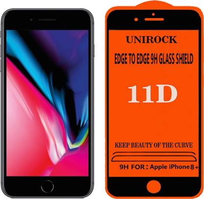 INT Edge To Edge Tempered Glass for Apple iPhone 8 Plus