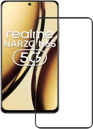 NKCASE Edge To Edge Tempered Glass for realme NARZO N65 5G