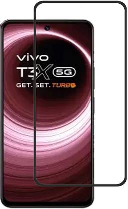 NKCASE Edge To Edge Tempered Glass for Vivo T3x 5G
