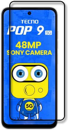 NSTAR Edge To Edge Tempered Glass for Tecno POP 9 5G