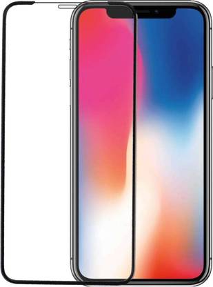 KadWaniya Edge To Edge Tempered Glass for Apple iPhone X, iPhone XS, iPhone 11 Pro, | Primium Quality Tempered Glass With Oleophobic Coating