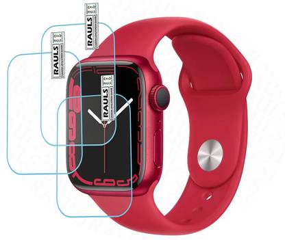 FLYSRPECK Edge To Edge Tempered Glass for Apple Watch Series 7
