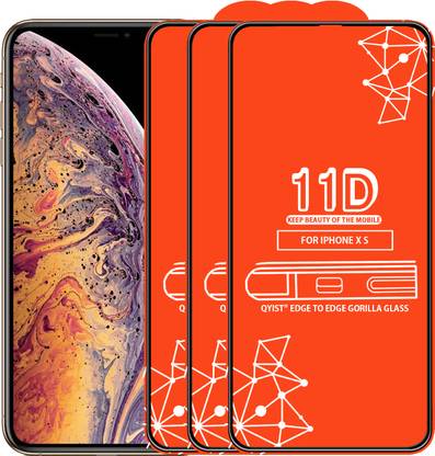 Qyist Edge To Edge Tempered Glass for Apple iPhone XS