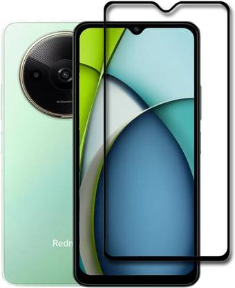 NKCASE Edge To Edge Tempered Glass for Redmi A3, Poco C61, Redmi A3x