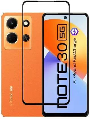DANRAVUSJT Edge To Edge Tempered Glass for Infinix Note 30 5G