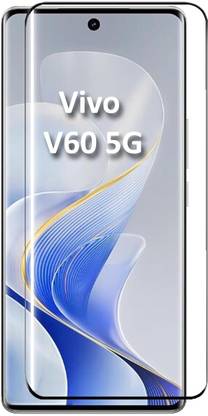 SNMART Edge To Edge Tempered Glass for Vivo V60 5G, (UV)
