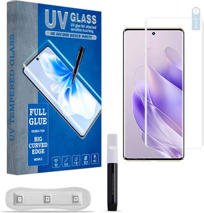 ARBAN Edge To Edge Tempered Glass for Infinix Zero 30 4G Front Curve UV Tempered Glass Guard Screen Protector