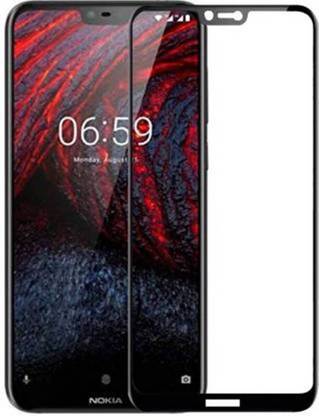 ChutPutMart Edge To Edge Tempered Glass for Nokia 6.1 Plus