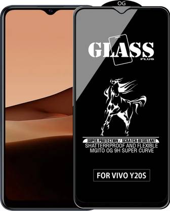 MGito Edge To Edge Tempered Glass for Vivo Y20S