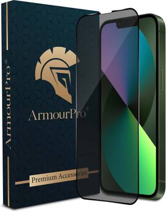 ArmourPro Edge To Edge Tempered Glass for Apple iPhone 13, iPhone 13 Pro, iPhone 14, Privacy Protection