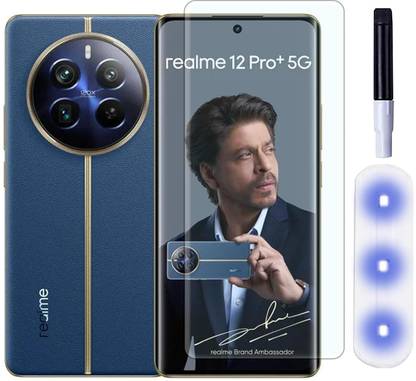 9H Realme 12 Pro Plus , 12 Pro (5G) -UV Glue Glass - Screen Guard Applicator