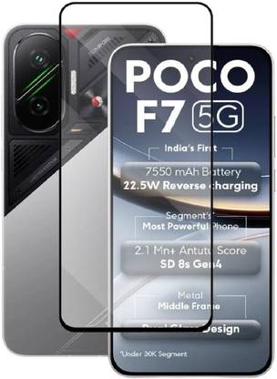 Flipkart SmartBuy Edge To Edge Tempered Glass for Poco F7