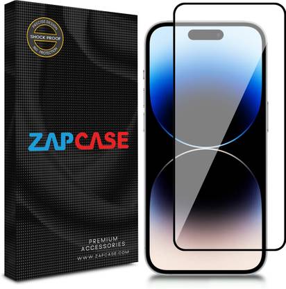 Zapcase Edge To Edge Tempered Glass for Apple iPhone 16