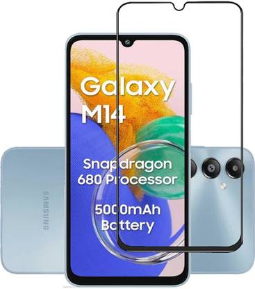 NKCASE Edge To Edge Tempered Glass for Samsung Galaxy M14, Samsung Galaxy M14 4G