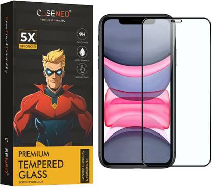 CASENED Tempered Glass Guard for iPhone XR 6.1, iPhone 11