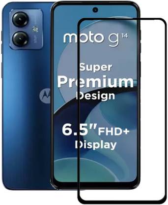 NKCASE Edge To Edge Tempered Glass for Motorola G14, Moto G14