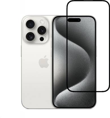 Flipkart SmartBuy Edge To Edge Tempered Glass for Apple iPhone 15 Pro