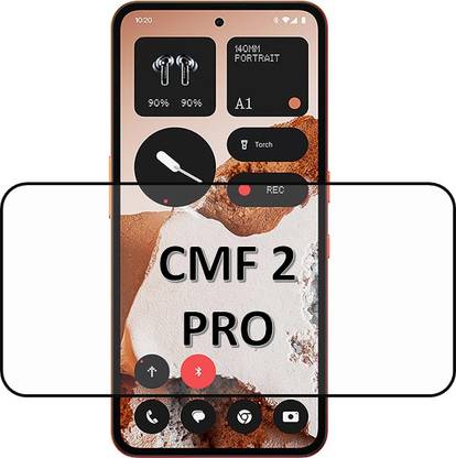 NEXZONE Edge To Edge Tempered Glass for CMF by Nothing Phone 2 Pro, CMF Phone 2 Pro