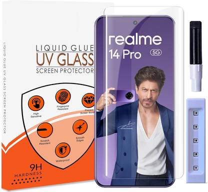 GDBUY Edge To Edge Tempered Glass for realme 14 Pro 5G