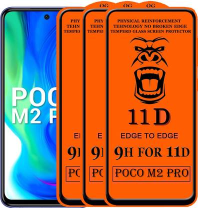 Xester Edge To Edge Tempered Glass for Poco M2 Pro