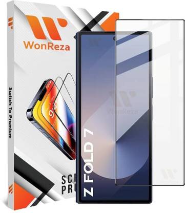 WonReza Edge To Edge Tempered Glass for Samsung Z Fold 7, Samsung Galaxy Z Fold 7 5G