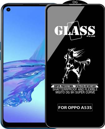 MGito Edge To Edge Tempered Glass for Oppo A53S