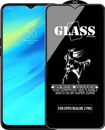 MGito Edge To Edge Tempered Glass for Realme 2 Pro