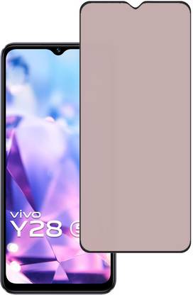 KARTRAY Edge To Edge Tempered Glass for Vivo Y28 5G, Matt Glass