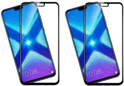 1DOLLAR Edge To Edge Tempered Glass for Huawei Y9 (Pack Of 2 premium 11D)