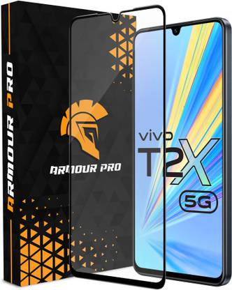 ArmourPro Edge To Edge Tempered Glass for Vivo T2x 5G, Vivo Y56 5G, Vivo T1 5G, Vivo T1x 5G