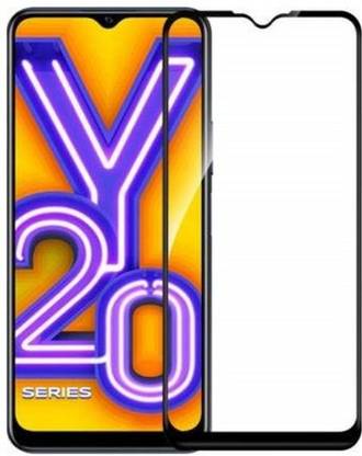 S-Softline Edge To Edge Tempered Glass for Vivo Y20, One-touch ultra-light installation, no foam at all.