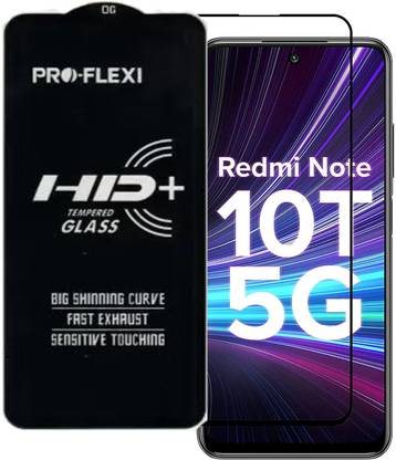 SM Styles Edge To Edge Tempered Glass for Xiaomi Redmi Note 10T 5g/Redmi Note 10T 5G
