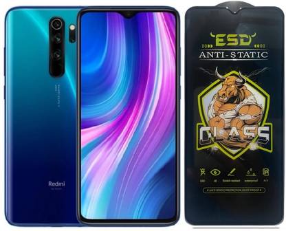 Resolute Edge To Edge Tempered Glass for Redmi Note 8 Pro, ESD Tempered Glass, ESD Screen Protector, Anti Static, Screen Protector