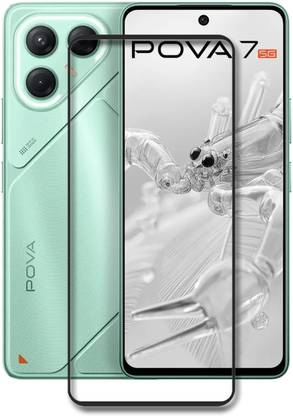 NSTAR Edge To Edge Tempered Glass for Tecno Pova 7 5G