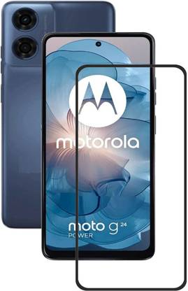 NKCASE Edge To Edge Tempered Glass for Motorola G24 Power, Moto G24 Power