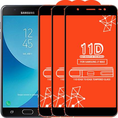 Roxel Edge To Edge Tempered Glass for Samsung Galaxy J7 Max