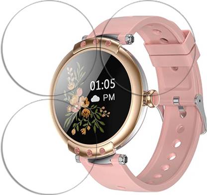 SOMTONE Edge To Edge Tempered Glass for Ultra-thin and stylish reloj inteligente 1.09 inch SMARTWATCH SCREEN GUARD