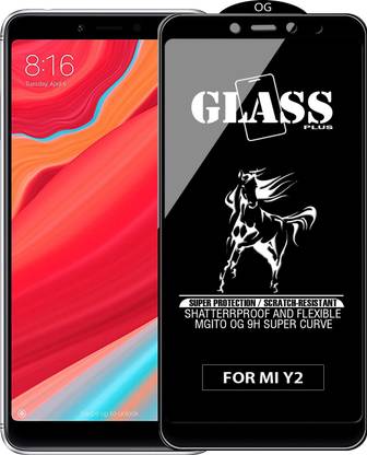 MGito Edge To Edge Tempered Glass for Mi Redmi Y2