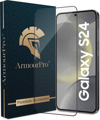 ArmourPro Edge To Edge Tempered Glass for Samsung Galaxy S24 5G, Samsung S24 5G, S24 5G