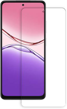 SOMTONE Edge To Edge Tempered Glass for Oppo A5x 4G FRONT Tempered Glass Screen Protector | Anti-Scratch | Edge to Edge Full Coverage | 9H Hardness | Screen Guard